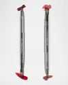 Otis Batterbee Retractable Double Ended Lip And Eye Brush Duo