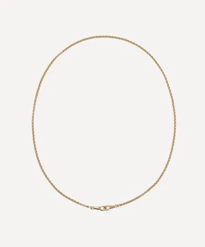 Otiumberg 14ct Gold-plated Vermeil Silver Mini Locked Necklace