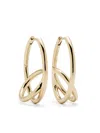 Otiumberg X Camilla And Marc 14kt Gold Vermeil Spiralis Hoop Earrings In Gold