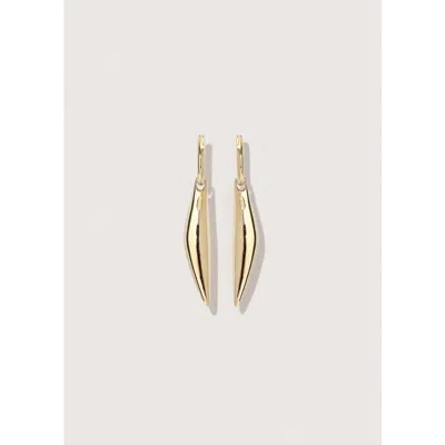 Otiumberg 14kt Gold Cinder Drop Earrings