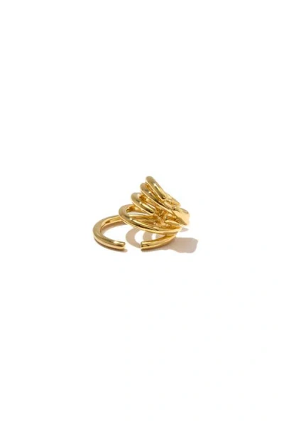 Otiumberg 14kt Gold Vermeil Chaos Ear Cuff