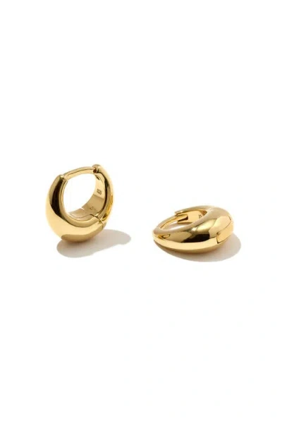 Otiumberg 14kt Gold Vermeil Mini Graduated Hoop Earrings