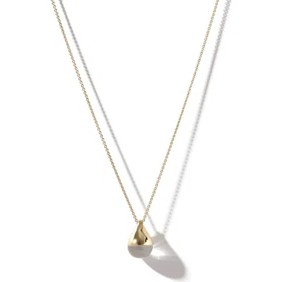 Otiumberg 14kt Gold Vermeil Stilla Quartz Necklace