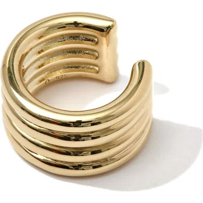 Otiumberg 14kt Gold Vermeil Stratis Cuff