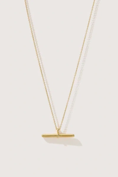 Otiumberg 14kt Gold Vermeil  Vestige Toggle Necklace
