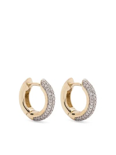 Otiumberg 9k Yellow Gold Diamond Earring