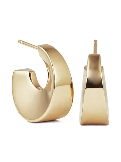 Otiumberg Arc Chunky Hoop Earrings In Gold