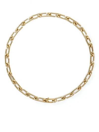 OTIUMBERG GOLD-TONE SIGNATURE ARENA CHAIN NECKLACE