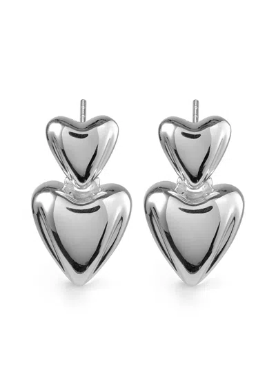 Otiumberg Heart Sterling Silver Earrings
