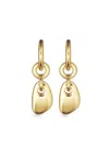Otiumberg Pebble Lapillus Earrings In Gold