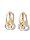 Otiumberg Loop Drop Hoop Earrings In Gold
