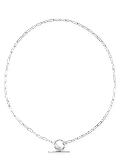 Otiumberg Love Link Sterling Silver Chain Necklace
