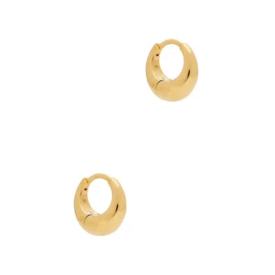 Otiumberg Mini Graduated 14kt Gold Vermeil Hoop Earrings