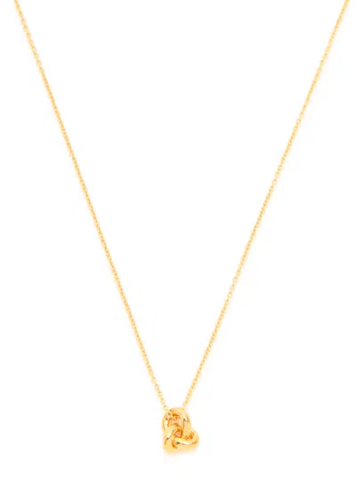 Otiumberg Mini Knot 14kt Gold Vermeil Necklace