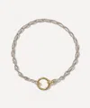 Otiumberg Mixed Metal Eternal Link Up Chain Bracelet