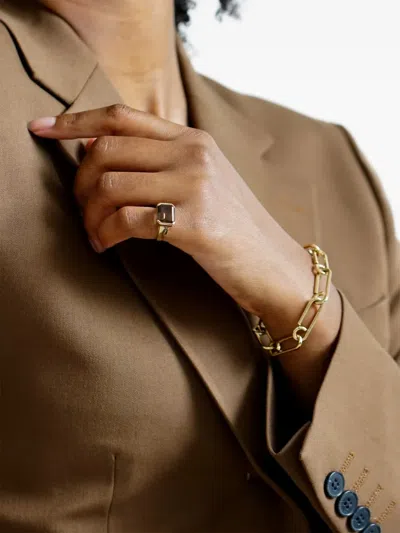 Otiumberg Paperclip Chain Bracelet In Gold