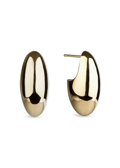 OTIUMBERG OTIUMBERG PEBBLE 14KT GOLD VERMEIL DROP EARRINGS