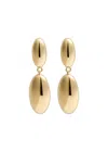 Otiumberg Pebble 14kt Gold Vermeil Drop Earrings In Gold