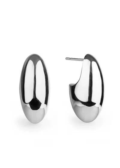 Otiumberg Pebble Sterling Silver Drop Earrings