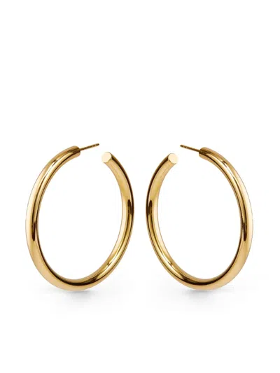 Otiumberg Polished Chunky-hoop Earrings In Gold