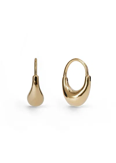 Otiumberg Roscida Small 14kt Gold Vermeil Hoop Earrings