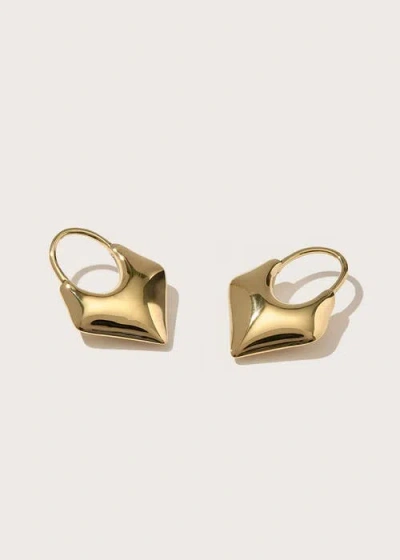 Otiumberg Small Kite Earrings In Gold