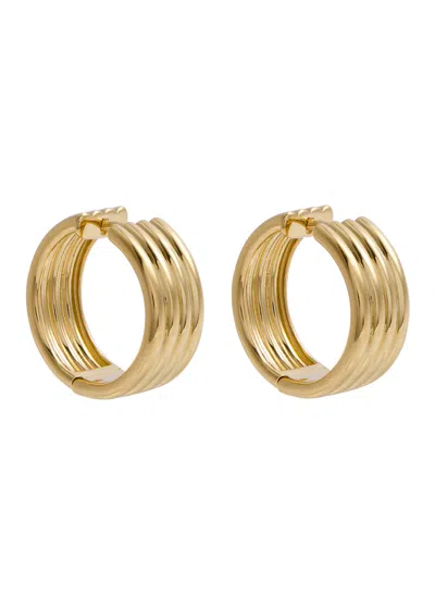 Otiumberg Stratis 14kt Gold Vermeil Hoop Earrings