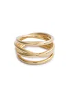 Otiumberg Twine 14kt Gold Vermeil Ring In Gold