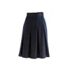 OTKUTYR PLEATED BLUE SKIRT