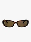 Otra Backstreet Sunglasses In Tort/brown In Brown