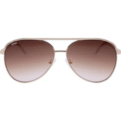 Otra Charlie 56mm Aviator Sunglasses