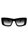 Otra Eyewear Marsha 148mm Square Sunglasses