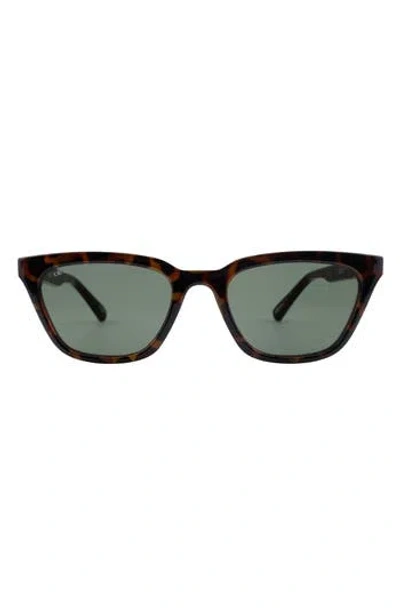 Otra Eyewear Seva Cat Eye Sunglasses In Green