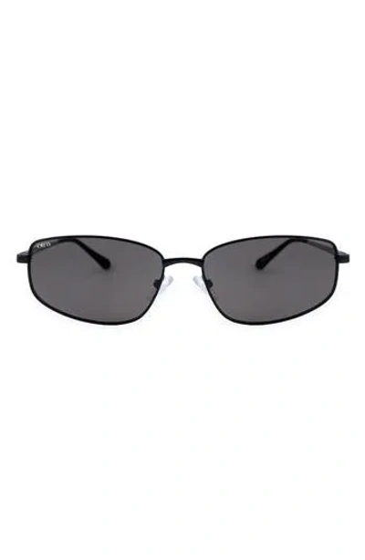 Otra Eyewear Willow Rectangular Sunglasses In Black