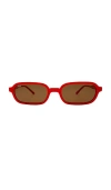 Otra Frankie Sunglasses In Red