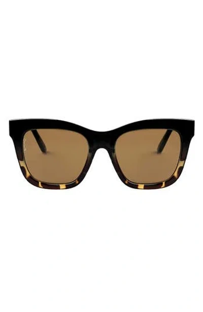 Otra Irma Cat Eye Sunglasses In Brown