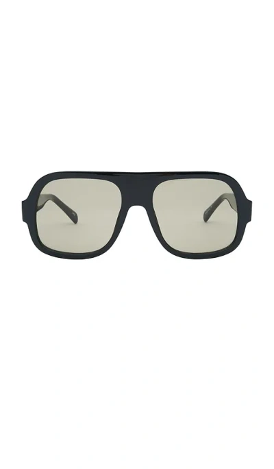 Otra Malia Sunglasses In Black & Olive
