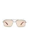 Otra Nash Rectangular Sunglasses In Brown
