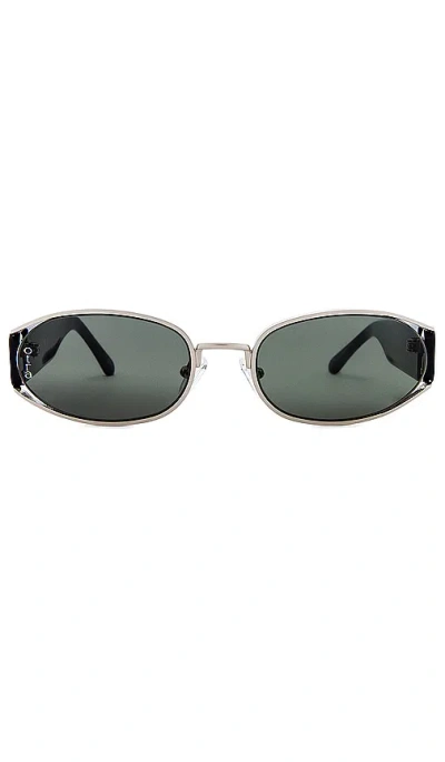 Otra Polly Sunglasses In Metallic Silver