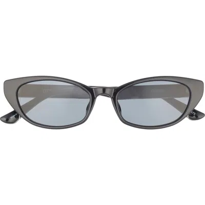 Otra Shona Cat Eye Sunglasses In Black/ Smoke