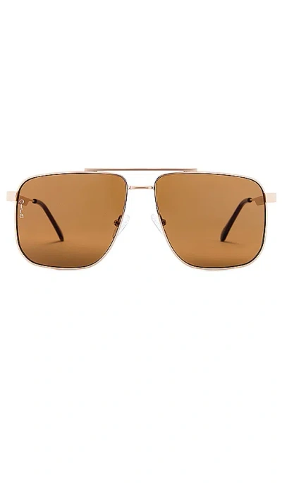 Otra Sorrento Sunglasses In Metallic Gold