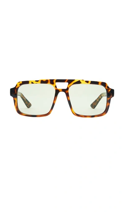 Otra Tame Square Sunglasses In Brown