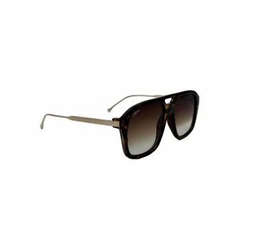 Otra Women's Reina Sunglasses In Tortoiseshell In Black