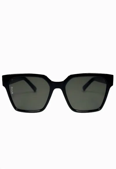 Otra Women's Zamora Sunglasses In Black/green