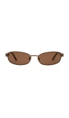Otra X Grandquist Papillon Sunglasses In Brown