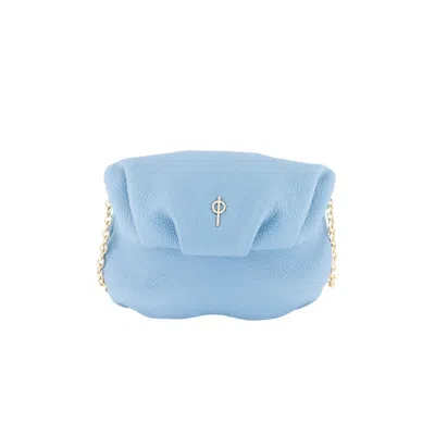 Otrera Women's Baby Leda Blue - Leather Cossbody