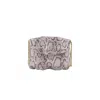 Otrera Women's Baby Snake Shiny Leda Grey - Leather Cossbody In Multi