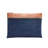 Otrera Women's Blue Chain Cltuch Jean In Blue