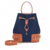 Otrera Women's Blue Gula Bucket Jean Bag In Blue