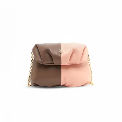 Otrera Women's Brown / Pink / Purple Two Colored Baby Leda Floater Pink